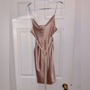 Topshop Satin Dress